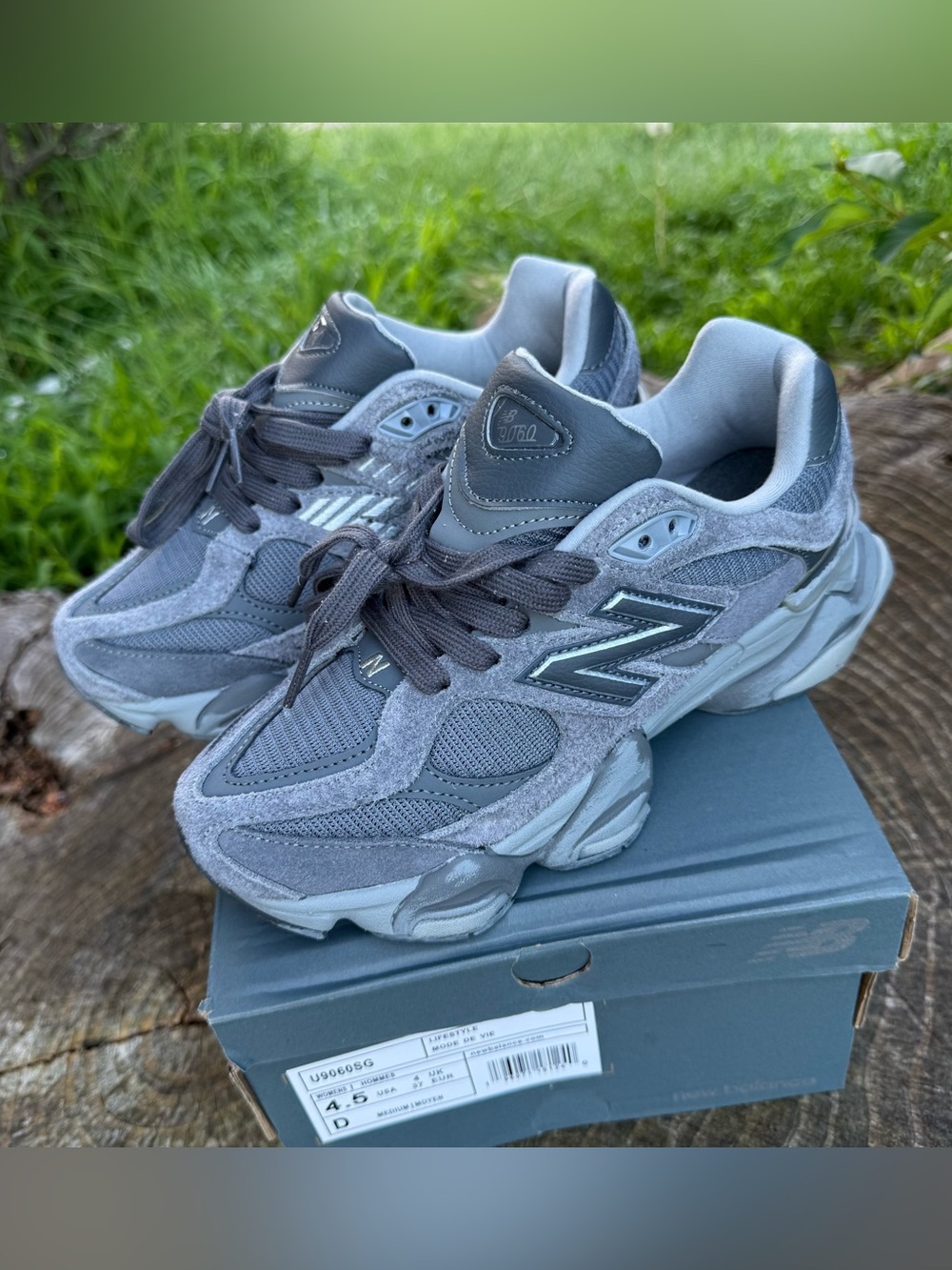 New model new balance 9060 aged version women sneakers shoes size 4.5